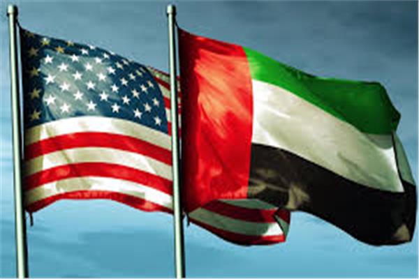 علم الإمارات والولايات المتحدة