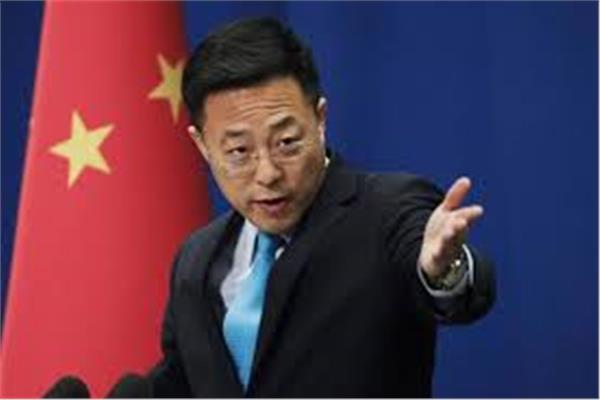 تشاو لي جيان المتحدث باسم وزارة الخارجة الصينية 