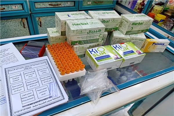 ضبط ٦٣ صيدلية تبيع أدوية مجهولة المصدر بالغربية 