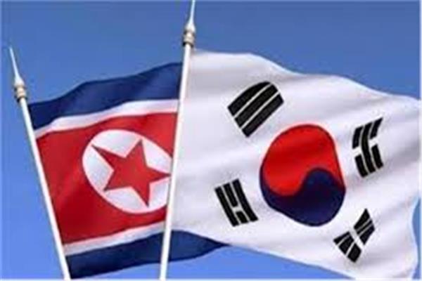 علم كوريا الجنوبية والشمالية