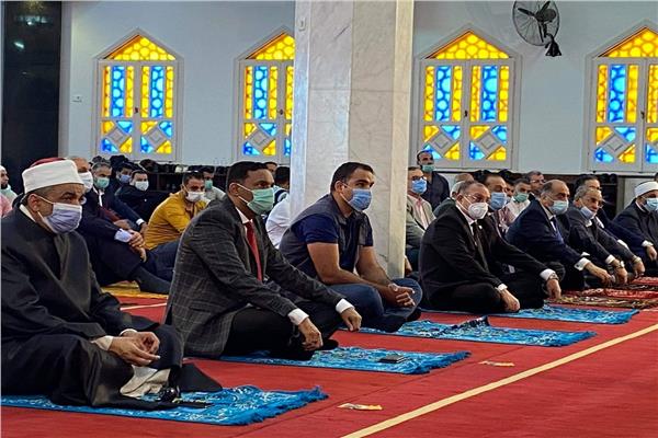 وزير الأوقاف في افتتاح مسجد جامعة الدلتا للعلوم