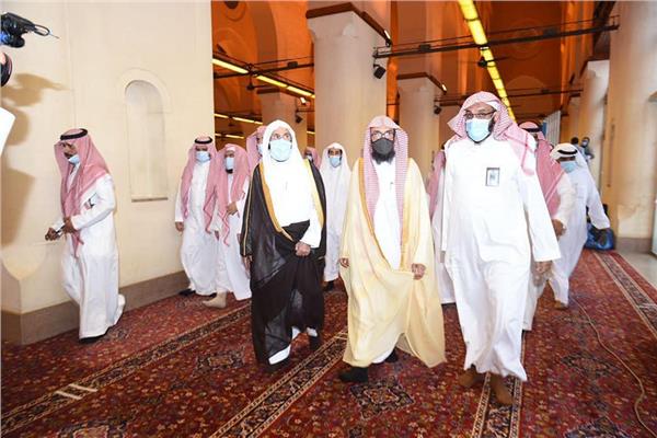 وزير الشؤون الإسلامية السعودي يقف على جاهزيّة ميقات ذي الحليفة