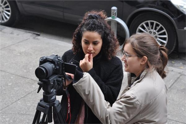 المخرجة المصرية الشابة "حياة الجويلى" 