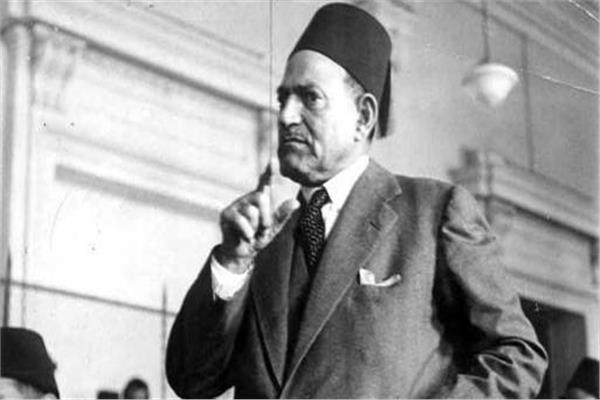 مصطفى باشا النحاس رئيس حزب الوفد