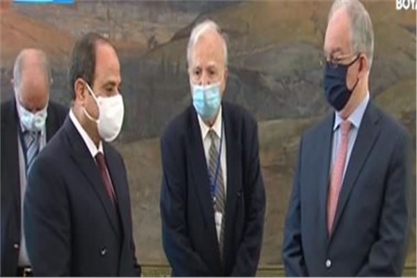  السيسى يدعو رئيس البرلمان اليونانى إلى زيارة مصر