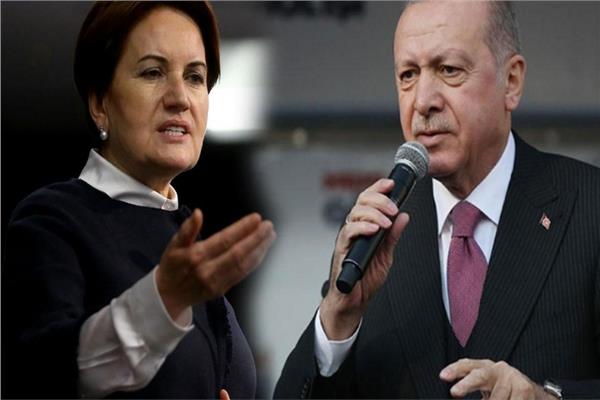 رجب طيب أردوغان وميرال أكشنار
