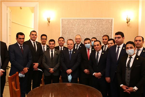 النائب العام يلتقي أعضاء نيابة استئناف الإسكندرية