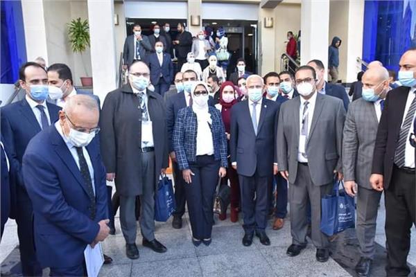  زيارة وزيرة الصحة لـ«بورسعيد»