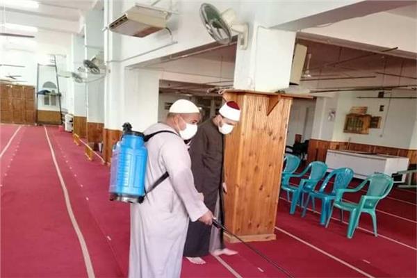 المساجد تستعد لصلاة الجمعة في ظل كورونا
