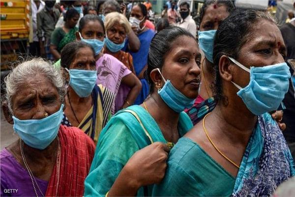 الهند تسجل أكثر من 43 ألف إصابة جديدة بفيروس كورونا 