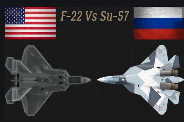 Su-57 vs F-22