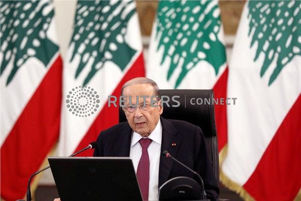 الرئيس اللبناني ميشال عون (صورة ارشيفية من رويترز)