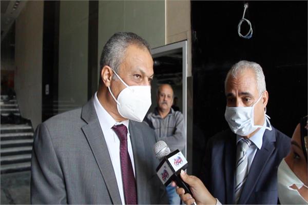 عميد معهد الأورام حاتم أبوالقاسم خلال حواره مع بوابة أخبار اليوم