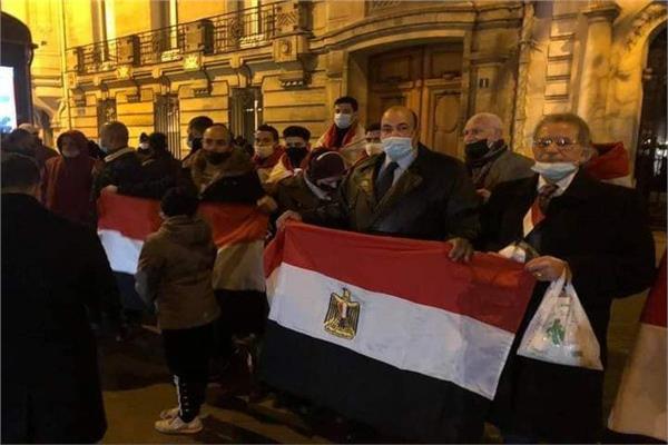 الجالية المصرية في العاصمة الفرنسية باريس