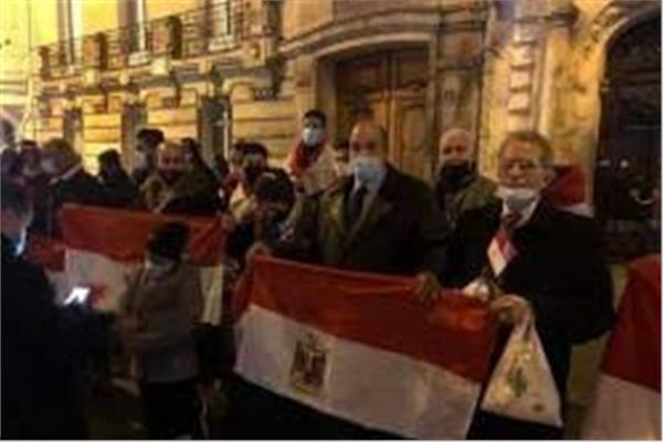 الجالية المصرية في باريس 