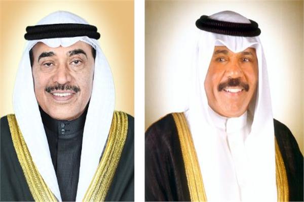 أمير الكويت الشيخ نواف الأحمد ورئيس مجلس الوزراء الشيخ صباح الخالد 