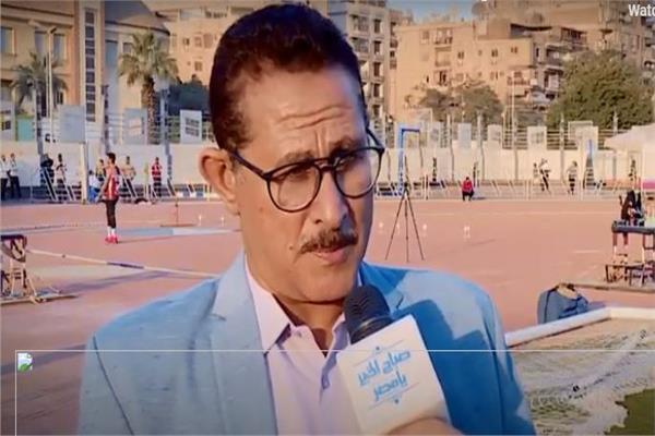 طارق عمارة مدير بطولة ألعاب القوى