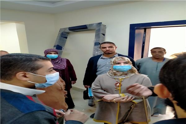 افنتاح مستشفى الحميات بسوهاج 