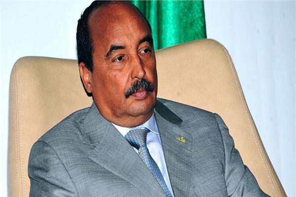  الرئيس الموريتاني السابق محمد ولد عبد العزيز