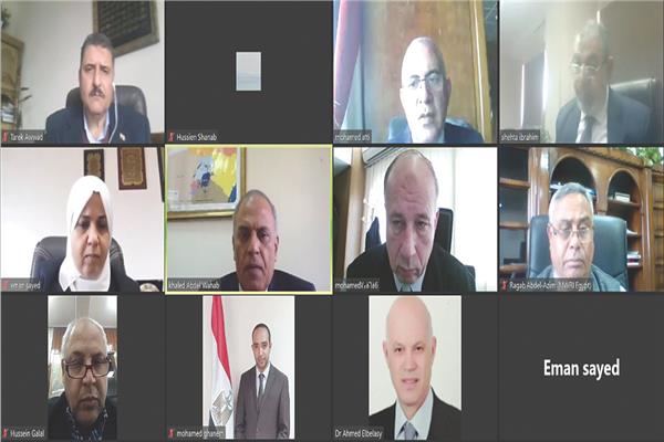 اجتماع لجنة إيراد نهر النيل عبر الفيديو كونفرانس