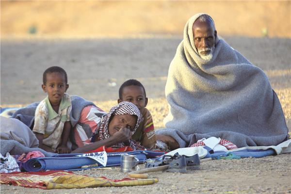 لاجئون إثيوبيون يعانون من أوضاع مزرية على حدود السودان