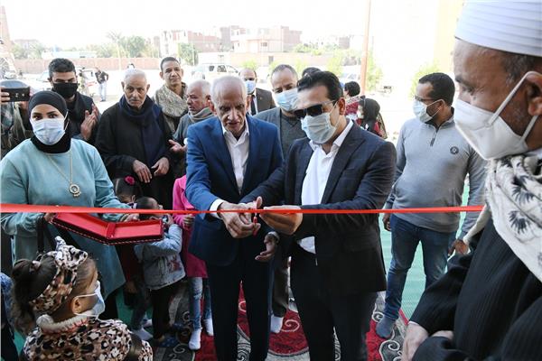  افتتاح مسجد بقرية بركة بنجع حمادي