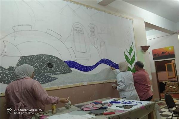  الفنون التراثية بمراكز الشباب في سيناء