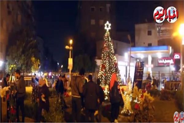 أكبر شجرة كريسماس في ميدان الخلفاوي