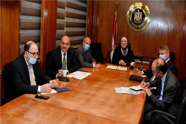 وزراء التجارة  في مصر والاردن والعراق