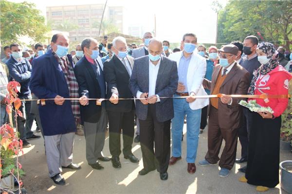 افتتاح المشتل التعليمي بجامعة المنيا