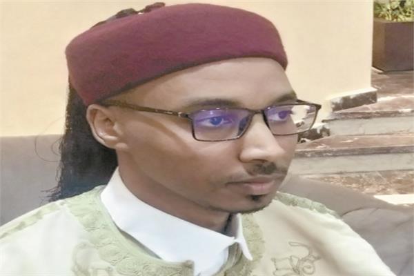 الليبى محمد المخزومى - رئيس الاتحاد العام للطلاب العرب
