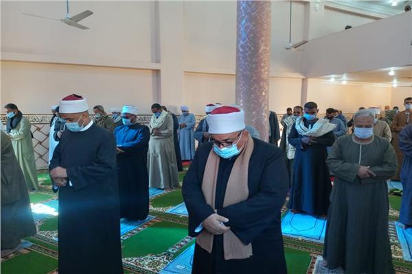  افتتاح مسجد الإمام البخاري بإدفو