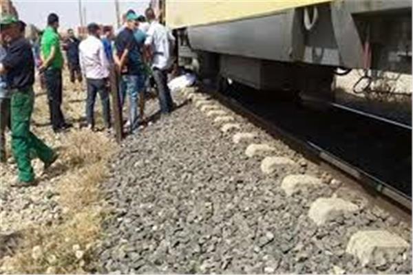 مصرع طالب أسفل عجلات القطار في بني سويف