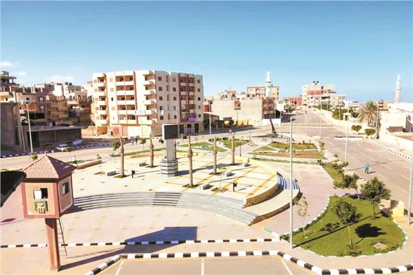  التطوير يضع لمساته على ميادين شمال سيناء 
