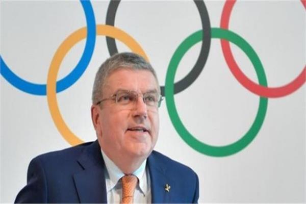 توماس باخ رئيس اللجنة الأولمبية الدولية 