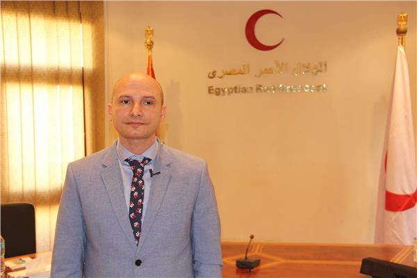 الدكتور رامي الناظر المدير التنفيذي لجمعية الهلال الأحمر المصري