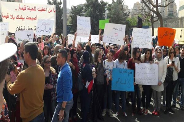 إضراب المعلمين بلبنان