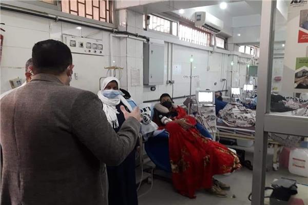 نائب محافظ القاهرة يتفقد مستشفى الزاوية الحمراء العام