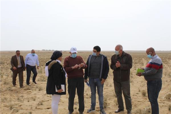 أكاديمية البحث العلمى وشركة الريف المصرى تدشنا الحملة القومية للنهوض بالزراعات الصحراوية