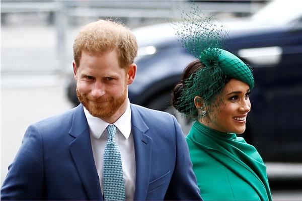  الأمير البريطاني هاري وزوجته ميجان