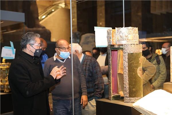 وزير السياحة والآثار يتفقد اللمسات النهائية لمتحف عواصم مصر تمهيدا لافتتاحه الوشيك
