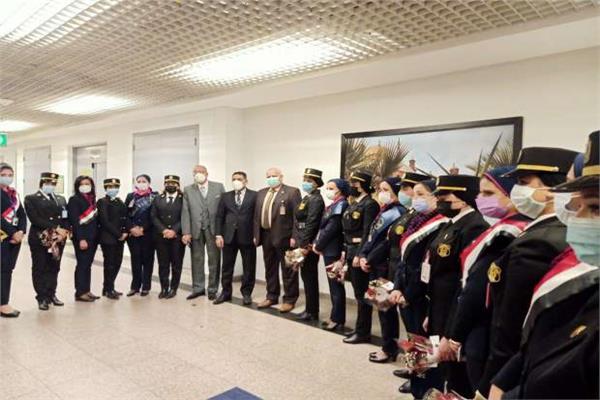  مطار القاهرة يحتفل بالذكرى ال 69 لعيد الشرطة 