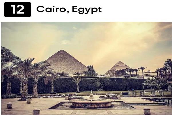 القاهرة أفضل الوجهات السياحية الرائجة فى العالم لعام ٢٠٢١