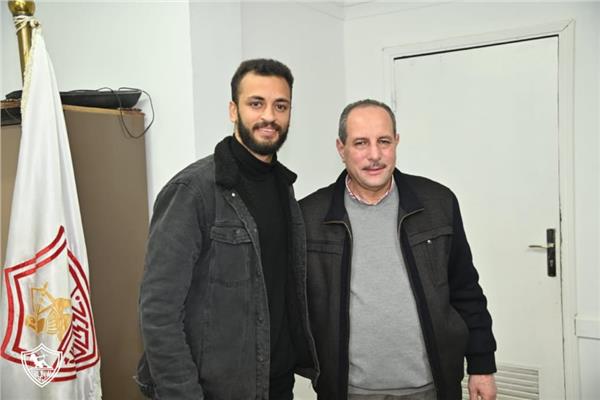 مروان حمدي لاعب الزمالك الجديد