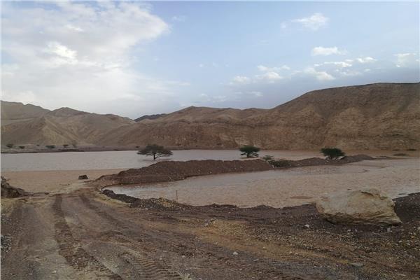مياه السيول فى جنوب سيناء