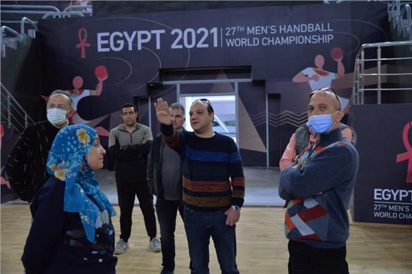 اتحاد الجمباز يتفقد صالات ستاد القاهرة