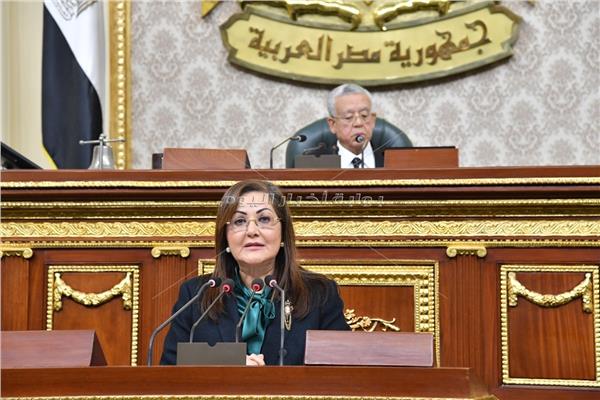 وزيرة التخطيط في البرلمان اليوم - تصوير: خالد مشعل