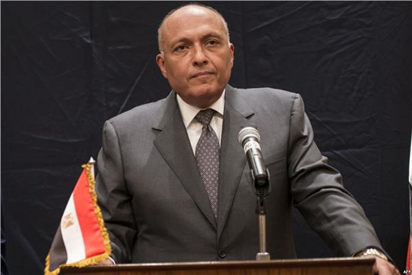  سامح شكري وزير الخارجية المصري
