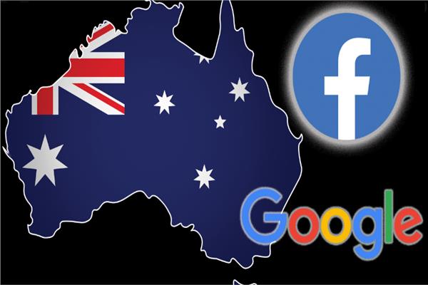  جوجل وفيسبوك في استراليا