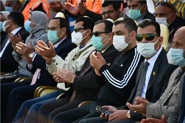 وزير الرياضة ومحافظ شمال سيناء يشهدان التصفيات النهائية